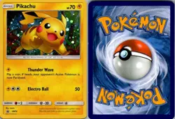 Pikachu SM76 Holo Promo Sun & Moon Promo Pokemon Near Mint - Image 1