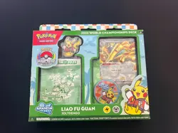 Pokemon 2025 World Championships Deck Joltdengo - Liao Fu Guan - BRAND NEW SEALE - Image 1