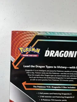 Pokemon TCG: Dragonite V Box New Factory Sealed W/Evolving Skies ***Damage*** - Image 5