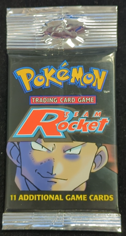 HEAVY Pokemon Team Rocket Rack Pack Foil Pack 1999-2000 20.7 Grams - Image 1