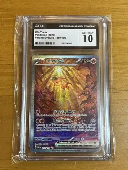 Pokemon Chi-Yu ex Paldea Evolved Special Illustration Rare #259 CGC 10 Gem Mint - Image 1