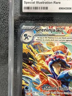 2024 Pokemon Twilight Masquerade Greninja ex #214/167 CGC 10 - Image 2