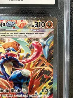 2024 Pokemon Twilight Masquerade Greninja ex #214/167 CGC 10 - Image 3