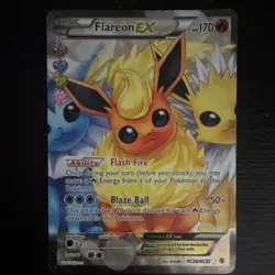 Flareon EX Full Art RC28/RC32 Generations Radiant Collection Pokemon TCG LP - Image 1