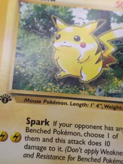 Pikachu [W Stamp] #60 First Edition Pokemon TCG Jungle 1999 - Image 5