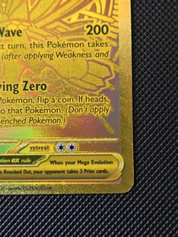Pokemon Mega Zygarde Ex 124/88 SR Full Art Hyper Rare NM+ - Image 4
