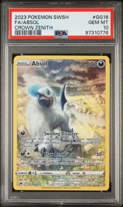 PSA 10 Absol - GG16/GG70 - Crown Zenith - Pokemon - Read Description - Image 1