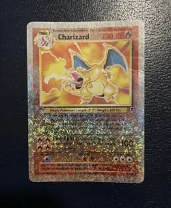 Pokemon TCG Charizard Legendary Collection 3/110 Reverse Holo Rare - Image 2