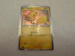 Pikachu 051/162 Stamped Pokemon Day 2026 Cosmos Holo - Image 1