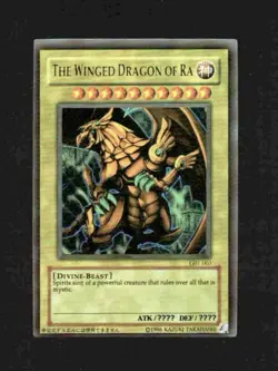 Yu-Gi-Oh! The Winged Dragon of Ra Ultra Rare Limited Ed GBI-003 Konami English - Image 1