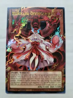 Konami Yu-Gi-Oh! Kurikara Divincarnate RA03-EN147 Secret Foil 1st ed - Image 1