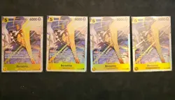 4x Borsalino Foil SR EB04-058 One Piece OP15 Adventure On Kami’s Island Eng Mint - Image 1