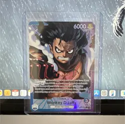 Bandai ONE PIECE Monkey D. Luffy OP09-119 SR Alt Art Foil EN 6000 Power - Image 1