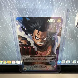 Bandai ONE PIECE Monkey D. Luffy OP09-119 SR Alt Art Foil EN 6000 Power - Image 2
