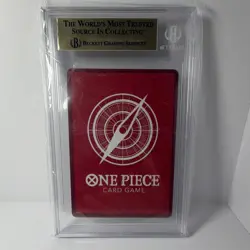 Bandai Gecko Moria OP14-080 Azure Sea's Seven Alt Art Foil Leader BGS 9.5 - Image 2