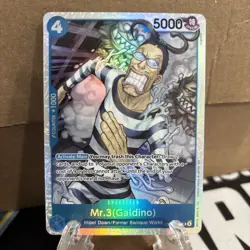 Mr.3(Galdino) (056) One Piece Foil The Time of Battle OP16-056 OP TCG - Image 1