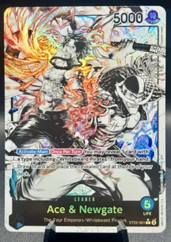 Ace & Newgate ST22-001 22 Alt Art Parallel Foil NM/M One piece English - Image 1