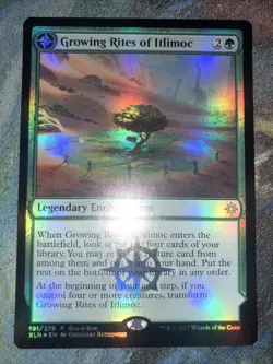 MTG Growing Rites of Itlimoc Itlimoc, Cradle of the Sun Ixalan 191/279 Foil... - Image 1