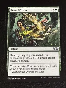 MTG Commander: Tarkir: Dragonstorm Beast Within 0249 - Image 1