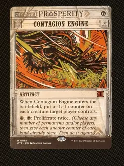 Contagion Engine Outlaws of Thunder Junction: Breaking News Regular - Image 1