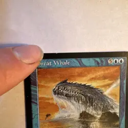 MTG Great Whale - Urza's Saga #077 LP - Image 2
