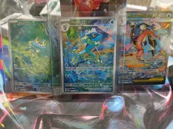 Pokemon TCG chaos rising 3-Card Lot Froakie/Frogadier/ Greninja sir - Image 1