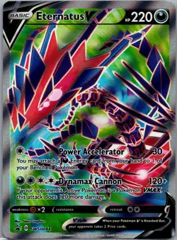 Eternatus V SWSH044 Sword & Shield Promo Pokemon TCG Holo P NM - Image 1