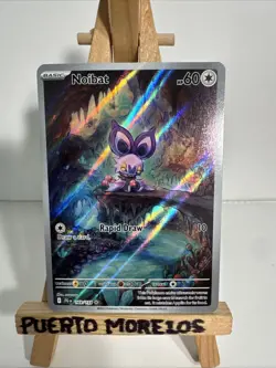 Pokemon Noibat 169/159 Illustration Rare Full Art Journey Together SV09 TCG - Image 1