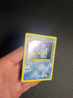 Pokemon TCG Giovanni's Gyarados 5/132 Gym Challenge Holo MP - Image 4