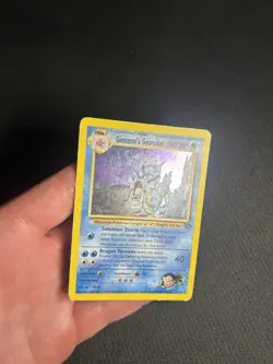 Pokemon TCG Giovanni's Gyarados 5/132 Gym Challenge Holo MP - Image 5