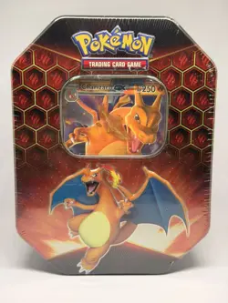 Pokemon TCG Hidden Fates Charizard GX Tin Sealed 820650804816 - Image 1