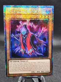 Yugioh! The Phantom Knights Of Ancient Cloak - RA04-EN263 - Quarter Century Rare - Image 1