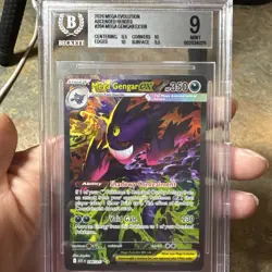 Pokemon 2026 Mega Gengar ex 284/217 SIR Ascended Heroes MINT BGS 9 🔥 - Image 1