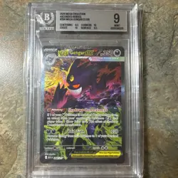 Pokemon 2026 Mega Gengar ex 284/217 SIR Ascended Heroes MINT BGS 9 🔥 - Image 4