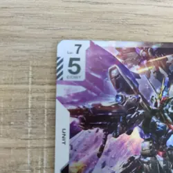 Gundam Trading Card Freedom Gundam LR Used Condition 1 - Image 3