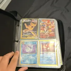 Pokemon TCG Binder Lot 4 Cards Holo/Foil Full Art V VSTAR EX GX (Evolutions) - Image 2