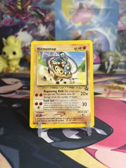 Hitmontop Black Star Promo Pokemon Card 37/53 WOTC Regular - Image 1