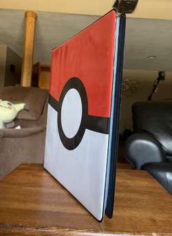 Ultra Pro Pokemon 2-Inch Pokeball D-Ring Binder + 25 Ultra Pro 9 Pocket Sleeves - Image 2