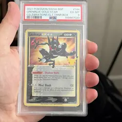 The Pokemon Company PSA 6 Greninja Star SWSH144 English Holo Promo Card - Image 1