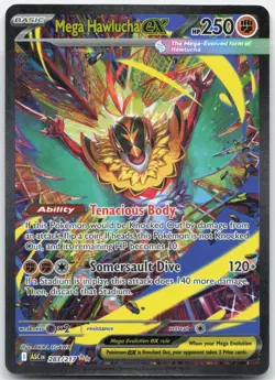 Mega Hawlucha ex 283/217 Special Illustration Rare Ascended Heroes Pokemon NM - Image 1