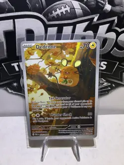 Pokemon TCG Dedenne Perfect Order IR NM - Image 1