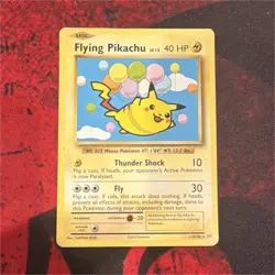 Flying Pikachu 110/108 Evolutions 2016 Secret Rare Full Art Holo - Image 1