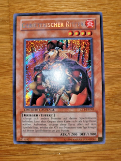 Gebieterischer Ritter CT1-DE003 Secret Rare Deutsch YUGIOH - Image 1