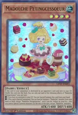 Madolche Petingcessoeur GFTP-EN091 1st ED Yu-Gi-Oh! - Image 1