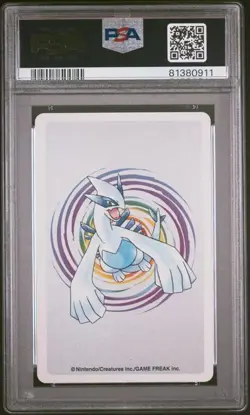 2000 Pokemon Silver Playing Card Lugia Ace of Spades PSA 10 Gem Mint Rare - Image 2