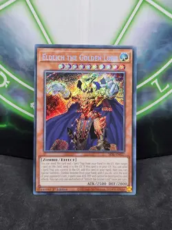 Yugioh Eldlich the Golden Lord SESL-EN027 1st Edition Secret Rare NM - Image 1