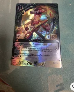 Disney Lorcana: Woody - Jungle Guide (Set Champ Promo) (Foil) Promo 54/p3 - Image 1