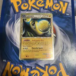 Pokemon Lanturn Prime 86/95 Unleashed Holo Card Ultra Rare 2010 LP - Image 1