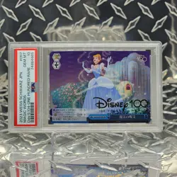 2023 Weiss Schwarz Japanese Disney 100 Cinderella, Magic Words HND #97 PSA 10 - Image 3