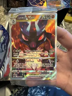 Pokemon TCG Sword & Shield - Lucario VStar #SWSH291 - Promo Card SEALED - Image 1